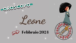 LEONE ♌️ OROSCOPO FEBBRAIO 2024 ⭐️ Cielo Del MESE 🌙 [upl. by Gerdeen]