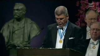 Per Delsing på Nobelprisutdelningen 2010 [upl. by Aramat468]