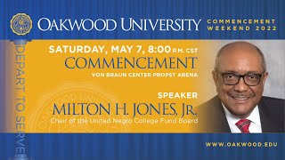 Commencement  Oakwood University Graduation 2022 [upl. by Cope]