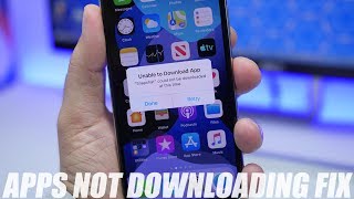 iPhone Apps Not Downloading  How To FIX It [upl. by Giuseppe]