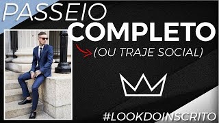 PASSEIO COMPLETO MASCULINO como vestir [upl. by Wise]