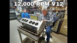 12000 RPM Homemade V12 Engine Update Aardema Braun 2024 [upl. by Sueaddaht568]