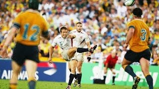 RWC 2003 final highlights Wilkinson drops for World Cup glory [upl. by Ogeid]