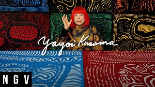 Yayoi Kusama at NGV [upl. by Hanah612]