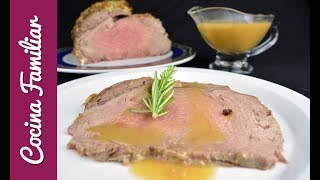 Rosbif de ternera asado al horno o Roast beef By JavierRomero [upl. by Publia]