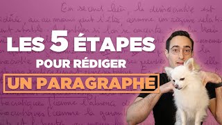 Les 5 étapes pour rédiger un paragraphe de dissertation [upl. by Fenton866]