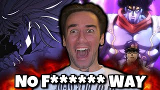 JOTARO JJBA Stardust Crusaders Ep 1 REACTION [upl. by Red]