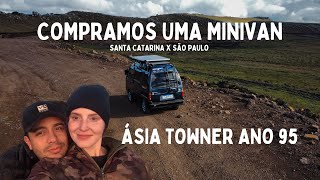 VAMOS MORAR EM UM MINIMOTORHOME  ÁSIA TOWNER ANO 95 T01 EP1 [upl. by Aicel250]