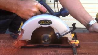 GMC 184mm Circular Saw [upl. by Larok]