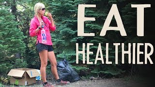 Ways I Try to Eat Healthier Backpacking [upl. by Nessa]