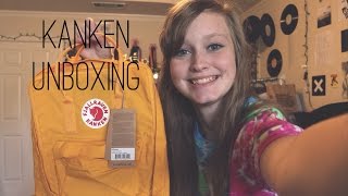 Fjallraven Kanken Unboxing Warm Yellow [upl. by Delaney9]