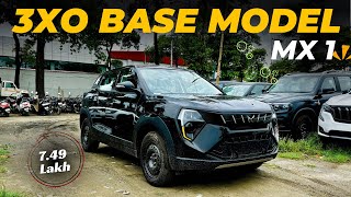 xuv3xo base model  mahindra xuv3xo mx1  750 lakh  xuv3xo bhaiyajigadi [upl. by Llehsor]