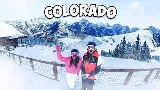 VLOGMAS DAY 11 OUR FIRST TIME IN THE COLORADO MOUNTAINS [upl. by Aicrag]