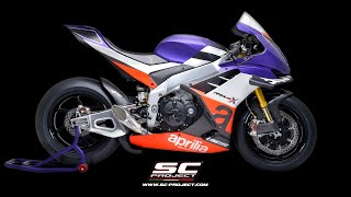 SCProject GP22 for Aprilia RSV4 XTrenta  Racing [upl. by Ahsietal]