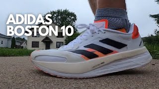 Adidas Boston 10 Review amp Comparisons  Doctors of Running [upl. by Irot]