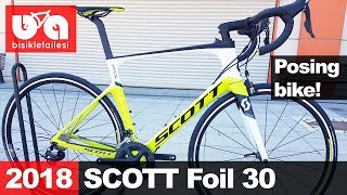 2018 Scott Foil 30 This bike knows how to pose [upl. by Laresa]