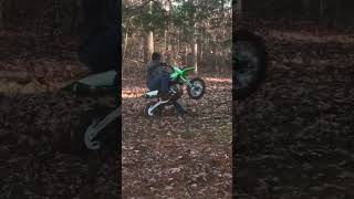 Piranha 140 pit bike clips pitbike moto [upl. by Ytram331]