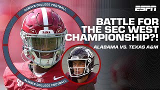 Alabama vs Texas AampM The battle for the SEC West Championship  Always College Football [upl. by Octavia703]