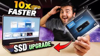 SSD Upgrade in Laptop Full Guide 2023🔥 HDD to SSD Windows Migration [upl. by Koral]