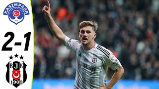 Kasımpaşa  Beşiktaş 21 Maç Özeti  Süper Lig  20232024 [upl. by Lindemann609]