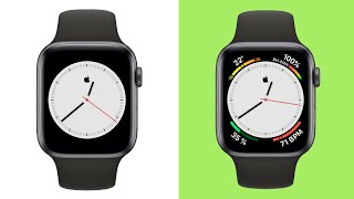 Comment créer un Cadran Minimaliste pour Apple Watch Series 4 et autres modèles [upl. by Anahc370]