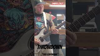 Throwdown  This continuum guitar cover [upl. by Braswell]