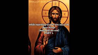 type I repent jesus bible prayer healing motivation Christian [upl. by Esilegna]