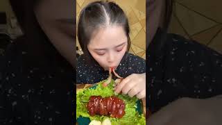 🔥🍽️ ASMR MUKBANG Deliciously Crispy 삼겹살 amp Satisfying Crunchy Bites 🎧🥓🌶️ foodie koreanflavours [upl. by Nedda]