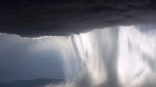 Cloudburst and Rain observed by me from Aeroplane [upl. by Hodgkinson]