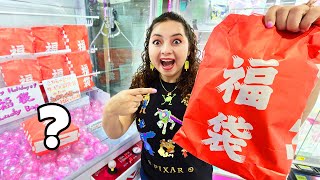 Lucky Surprise Bags Claw Machine at the Arcade [upl. by Llevel574]