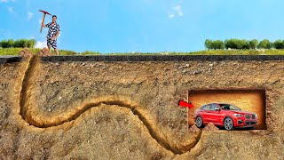 We Made Secret Tunnel To Our BMW After 8 Months🔥  जमीन में दफ़न BMW का क्या होगा हाल [upl. by Omland]