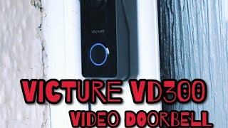 Victure VD300 video doorbell first look [upl. by Rafter]