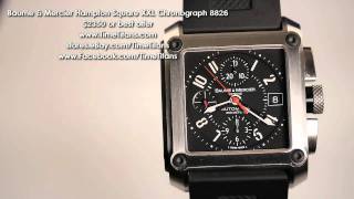 Baume amp Mercier Hampton Square XXL Chronograph 8826 [upl. by Noryahs]