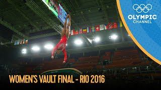 Womens Vault Final  Artistic Gymnastics  Rio 2016 Replays [upl. by Seve175]