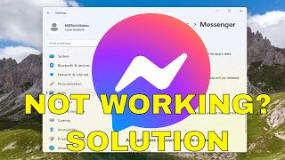 Facebook Messenger Not Working on Computer FIX Guide [upl. by Leahcimdivad]