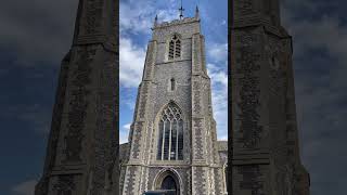 Lovely to hear the bells ringing in Aylsham church bells churchbells norfolk aylsham church [upl. by Sesylu]