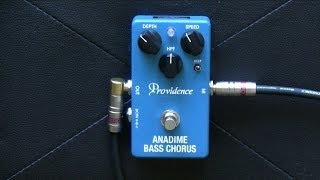 Providence Anadime Bass Chorus Demo [upl. by Ha]