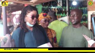 Campagne législatives 2024  Visite de lhonorable Fanta Sall et Madiama SECK au marché de [upl. by Murrell]