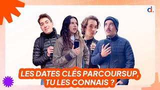 Parcoursup  tu connais les dates clés [upl. by Linsk]