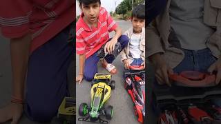 Piyush vs kunali souravjoshivlogs toys carracing rccar vlog youtubeshorts shorts funny [upl. by Burn]