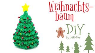 Weihnachtsbaum häkeln 🎄Do it Yourself Amigurumi  Weihnachten  by justMiko [upl. by Stricklan]