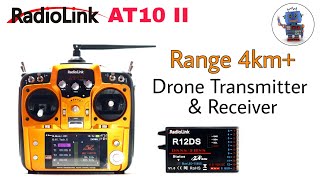 Radiolink AT10 transmitter  4 km Range Drone Transmitter amp Receiver  Hi Tech xyz [upl. by Zins]