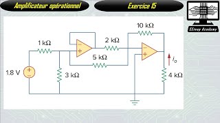 amplificateur opérationnel exercice corrigé 15 [upl. by Iclek]