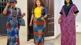 Lovely ANKARA Dresses With Stunning Design Bubu Ankara Gowns STYLES 2024 Adorable Lace Styasoebi [upl. by Novets]