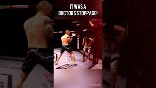 DOCTOR’S STOPPAGE UFC 4 KO [upl. by Kalvin]