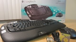 Logitech mk560 Wireless Combo Unboxing [upl. by Lurlene]