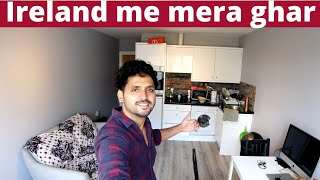 My Home tour Dublin Ireland  आयरलैंड में घर का किराया [upl. by Euqinna115]