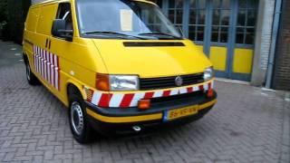 begeleidingsvoertuig VW transporter te koop bij van Burik bedrijfswagens [upl. by Etem]