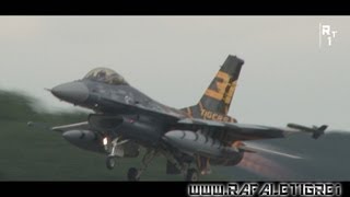 F16 Tiger  Jas 39 Gripen et  FURIA  caméra PRO [upl. by Amaleta]