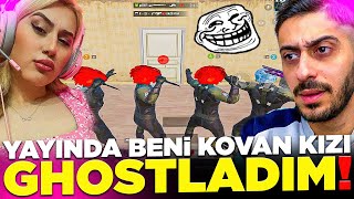 YAYININDA BENİ KOVAN KIZI GHOSTLADIM ‼️ HADDİNİ BİLDİRDİM 🤬 PUBG MOBİLE [upl. by Xena]